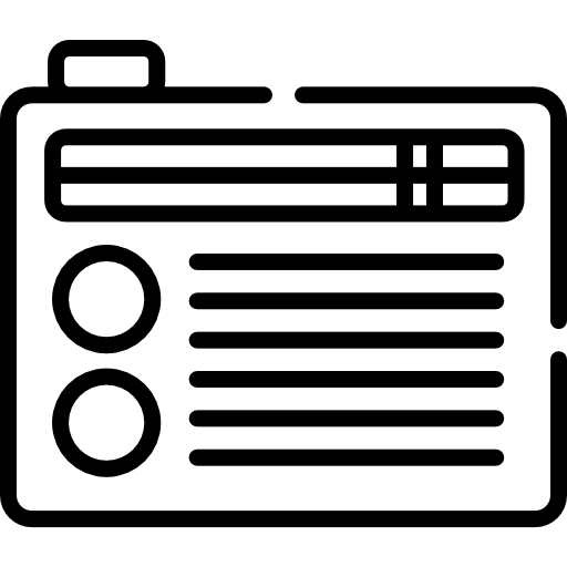 radio Icône gratuit
