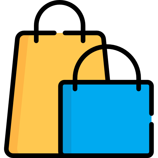 Shopping bag Special Lineal color icon