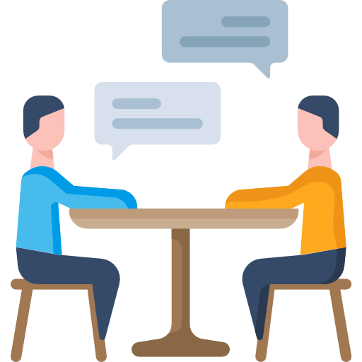 reunión icono gratis