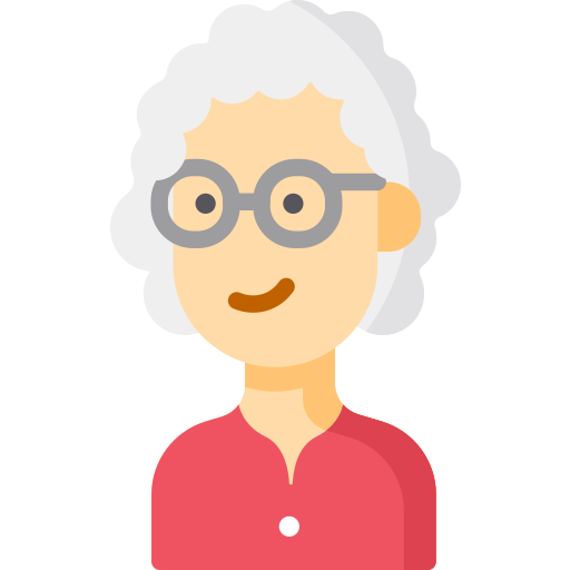 Old woman - Free social icons
