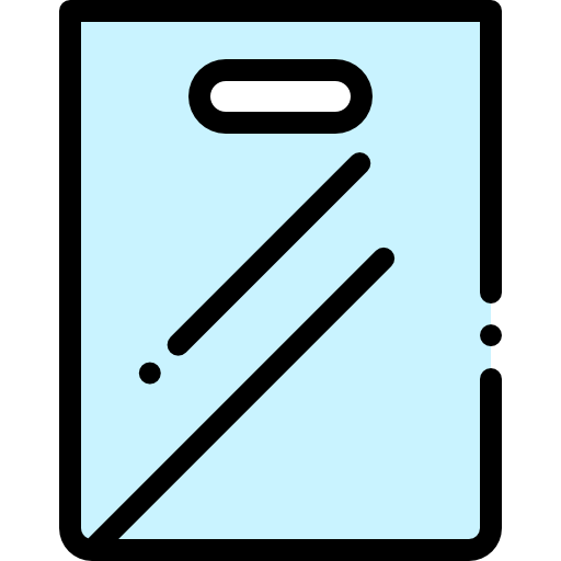 Полиэтиленовый пакет бесплатно иконка