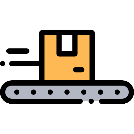 cinta transportadora icono gratis