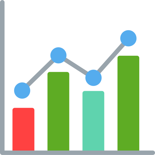 Chart free icon