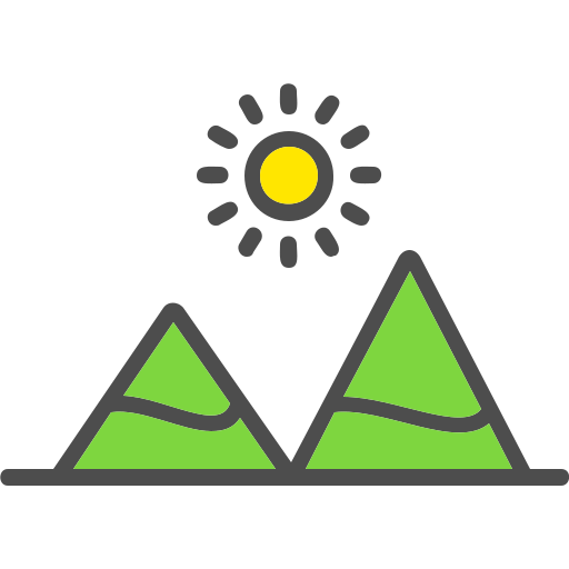 montagne Icône gratuit