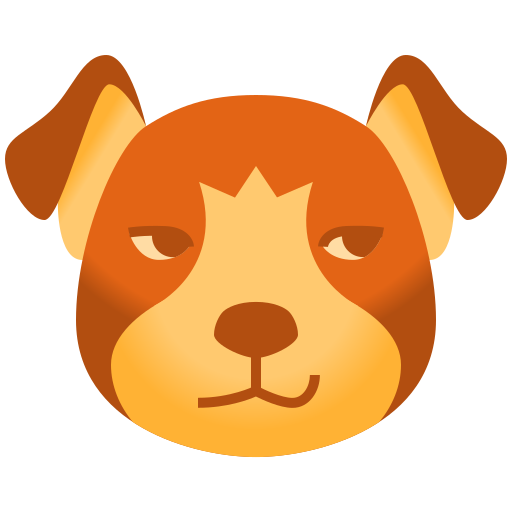 perro icono gratis