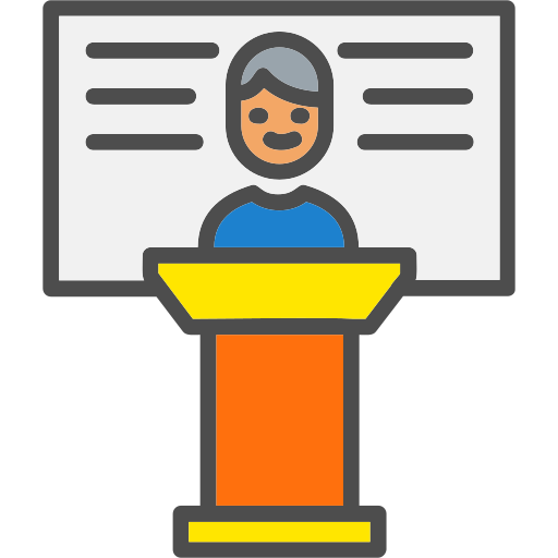 discours Icône gratuit