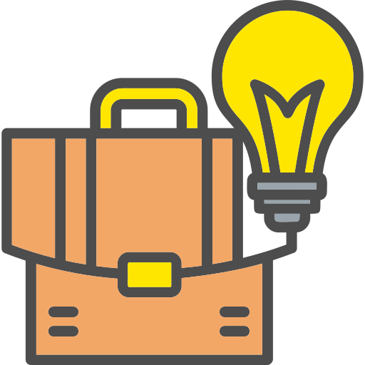 maletín icono gratis