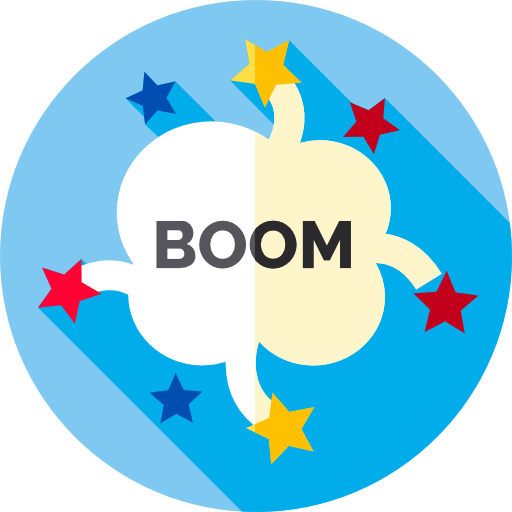 boom Icône gratuit boom Icône gratuit