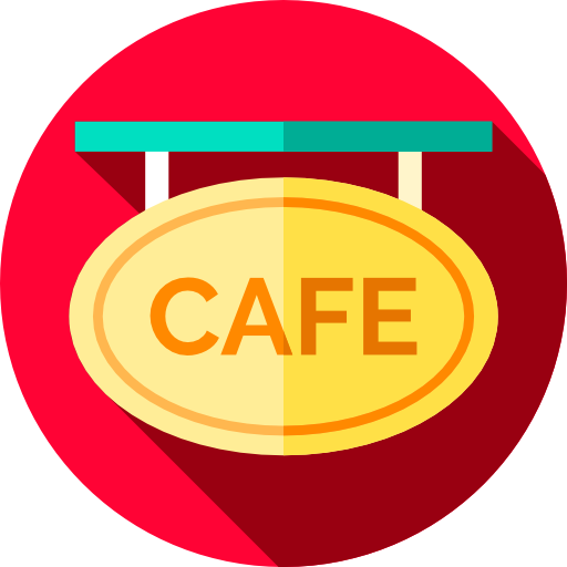 cafetería icono gratis