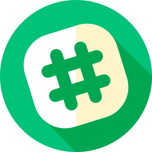 Slack Flat Circular Flat icon