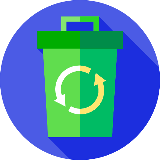 papelera de reciclaje icono gratis