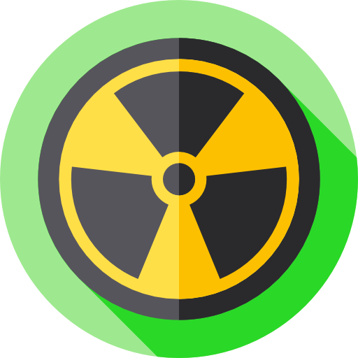 energía nuclear icono gratis