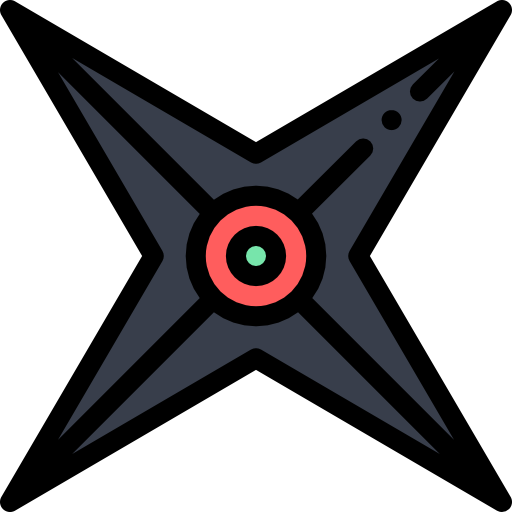 shuriken icono gratis