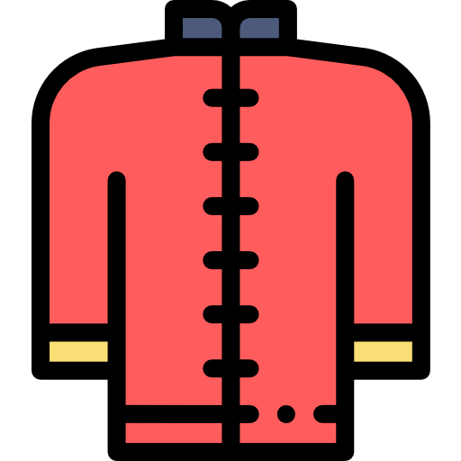 Kimono Detailed Rounded Lineal color icon