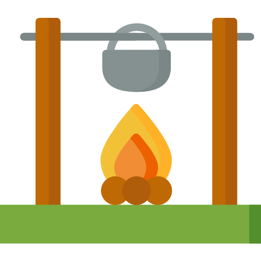 Campfire free icon Campfire free icon