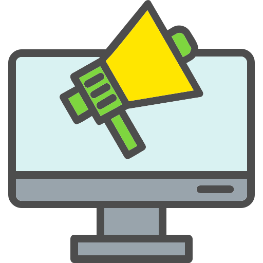 Marketing free icon