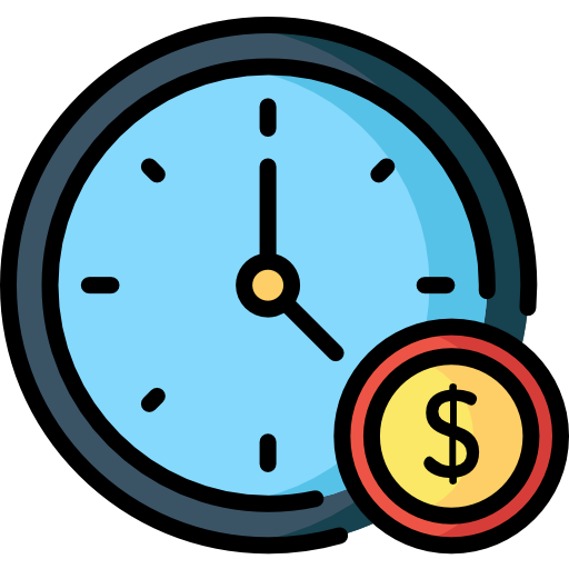 Time and date Special Lineal color icon