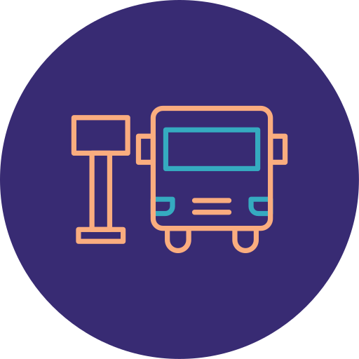 Bus station free icon