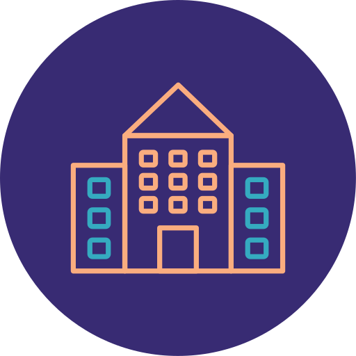 School - Free buildings icons