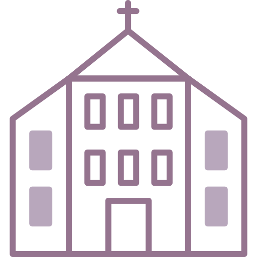 교회 건물 무료 아이콘
