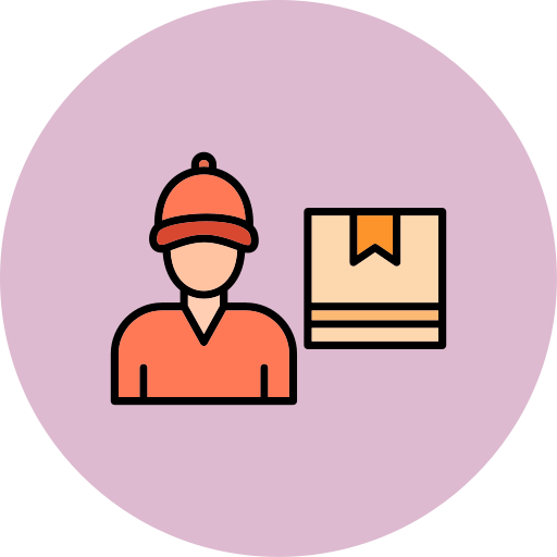 repartidor icono gratis