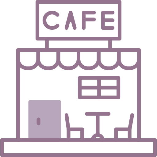 cafetería icono gratis