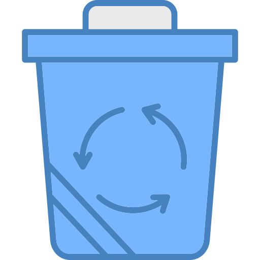 papelera de reciclaje icono gratis