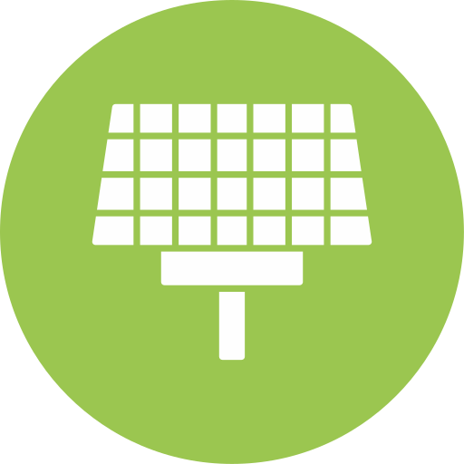 panel solar icono gratis