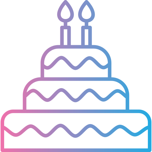 gâteau d'anniversaire Icône gratuit