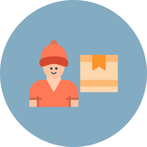 repartidor icono gratis