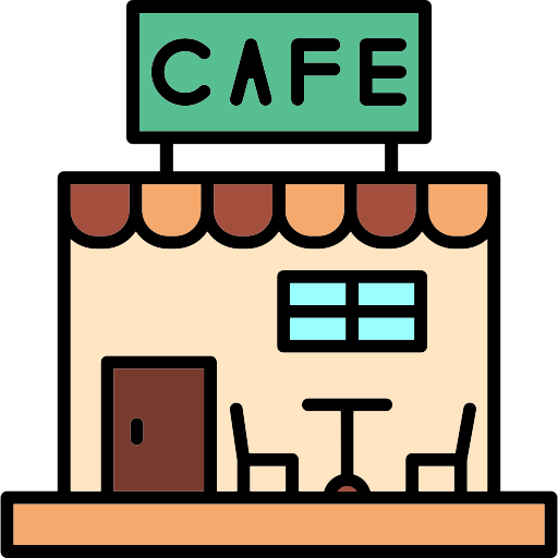 cafetería icono gratis