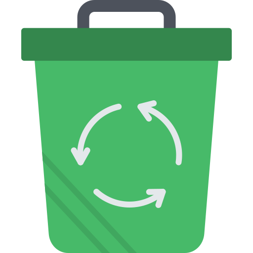 papelera de reciclaje icono gratis