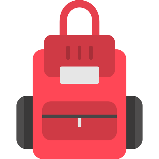 mochila icono gratis