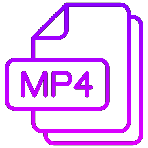 mp4 icono gratis