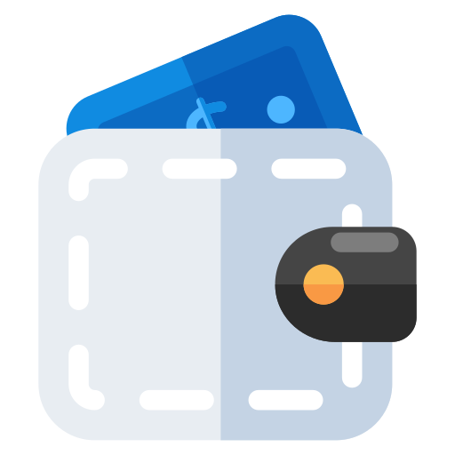 carteira grátis ícone