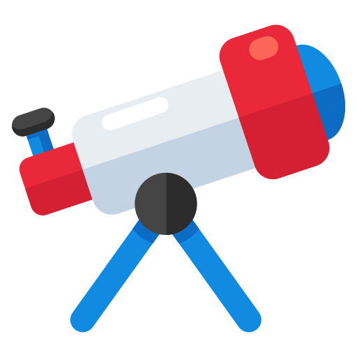 Telescope free icon