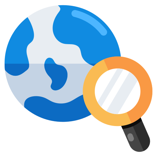 recherche globale Icône gratuit recherche globale Icône gratuit