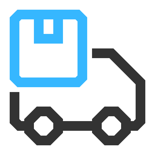 camión icono gratis