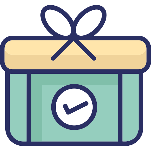 caja de entrega icono gratis