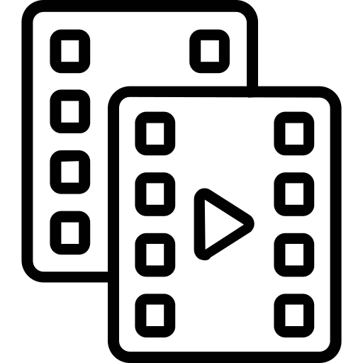 vídeo grátis ícone