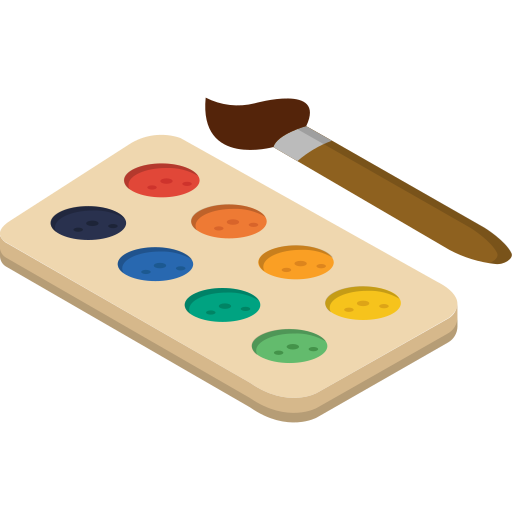 Paint free icon