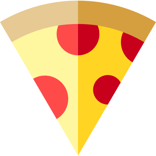 porción de pizza icono gratis