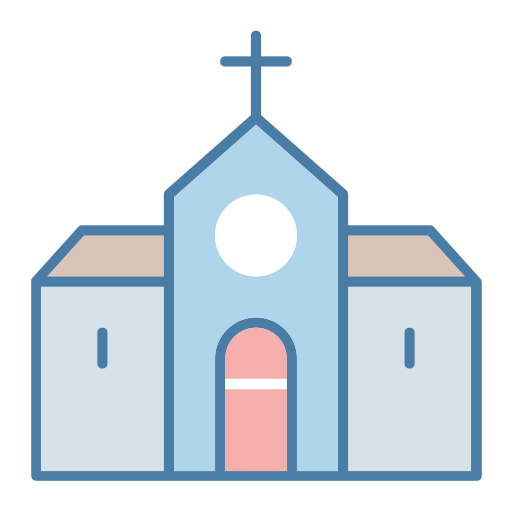 Église Icône gratuit Église Icône gratuit