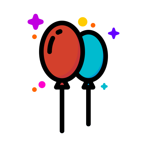 globos icono gratis