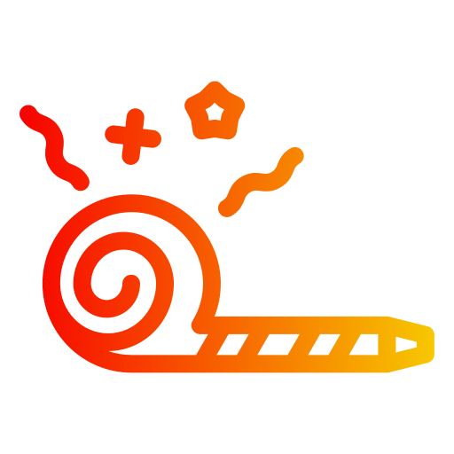 soplador de fiesta icono gratis