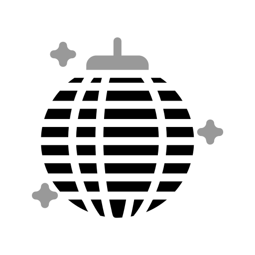 bola de disco icono gratis