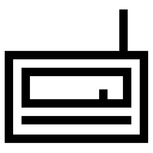 radio Icône gratuit radio Icône gratuit
