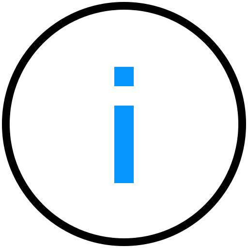 info Icône gratuit