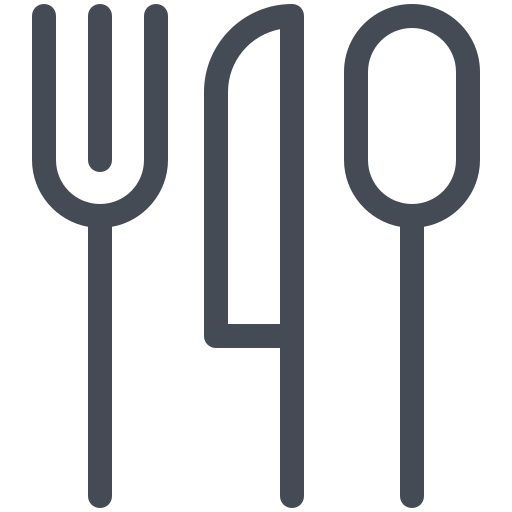 cuchillería icono gratis