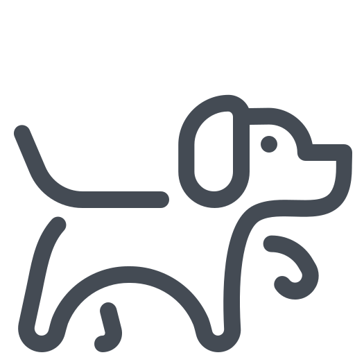 perro icono gratis